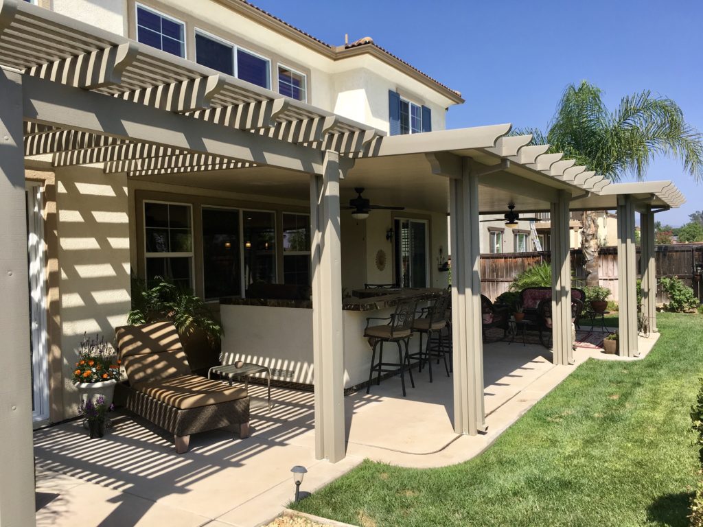 Combo Patio Cover and Outdoor Bar